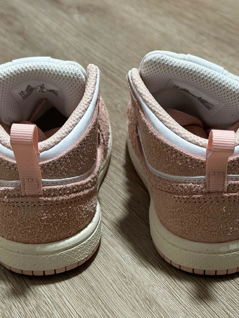 Nike Air Jordan 1 Mid SE TD Legend Pink White FN7537161 Toddler Baby Size 8C New